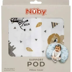 Conjunto de capa de travesseiro de amamentação com estampa de animais Nuby - Dr Talbots Zoo