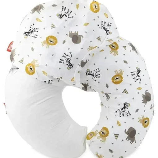 Conjunto de capa de travesseiro de amamentação com estampa de animais Nuby - Dr Talbots Zoo