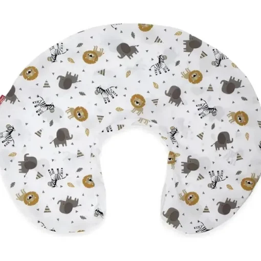 Conjunto de capa de travesseiro de amamentação com estampa de animais Nuby - Dr Talbots Zoo