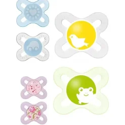 Conjunto de chupetas para recém-nascidos Mam Start macio - as cores podem variar, pacote de 2
