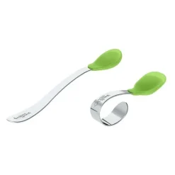 Conjunto de colheres de aprendizagem IPlay - Verde