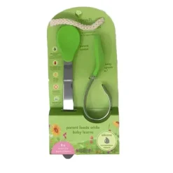 Conjunto de colheres de aprendizagem IPlay - Verde