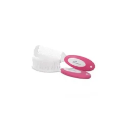 Conjunto de escova e pente Dreambaby Deluxe - rosa