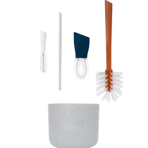 Conjunto de escovas para limpeza de garrafas Boon Mod 4 peças