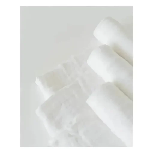 Conjunto de lençol de algodão pequeno unicórnio, branco