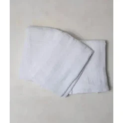 Conjunto de lençol de algodão pequeno unicórnio, branco