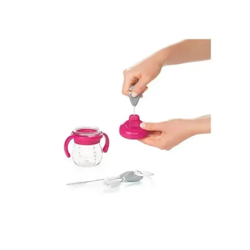Conjunto de limpeza para copos de canudo e canudos - cinza