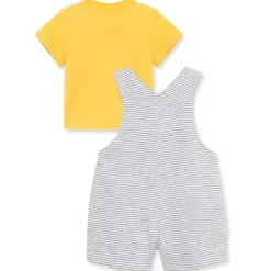 Conjunto de macacão de malha de algodão macio Little Me - Baby Boy Lion
