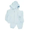 Conjunto de moletom e moletom bebê menino Ralph Lauren azul bebê 2 peças
