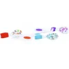 Conjunto de pente e escova Nuby Hard &amp; Soft - Cores podem variar