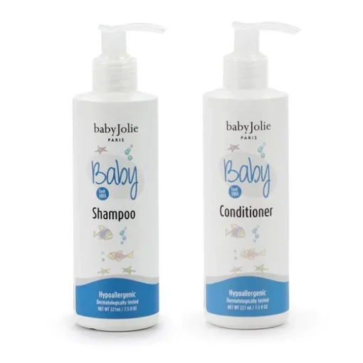 Conjunto de presente de banho Baby Jolie (shampoo, condicionador e perfume de bebê com memória)