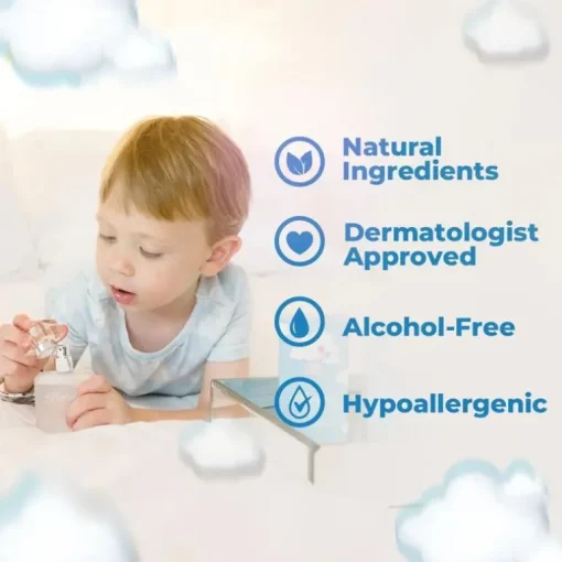 Conjunto de presente de banho Baby Jolie (shampoo, condicionador e perfume de bebê com memória)