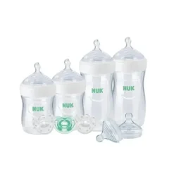 Conjunto de presente de garrafa Nuk Simply Natural com Safe Temp-9Pc