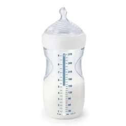 Conjunto de presente de garrafa Nuk Simply Natural com Safe Temp-9Pc