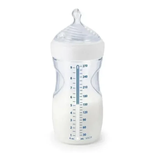 Conjunto de presente de garrafa Nuk Simply Natural com Safe Temp-9Pc