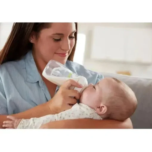 Conjunto de presente de garrafa Nuk Simply Natural com Safe Temp-9Pc
