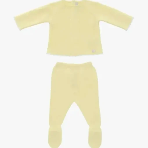 Conjunto de suéter e leggings de malha Martin Aranda - Take Me Home Ibiza, amarelo