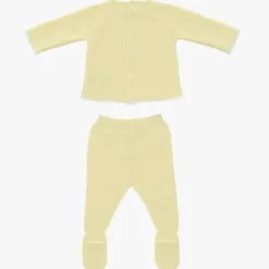 Conjunto de suéter e leggings de malha Martin Aranda - Take Me Home Ibiza, amarelo