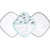 Conjunto de toalha e luva de banho JJ Cole, Aqua Whales