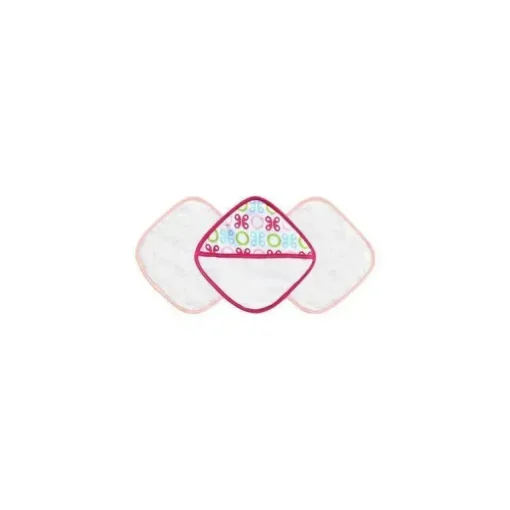 Conjunto de Toalhas JJ Cole - Borboleta Rosa