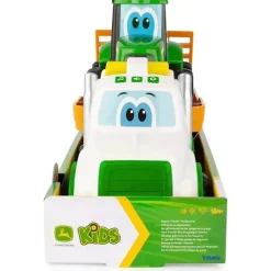 Conjunto de transporte Tomy John Deere Farmin Friends