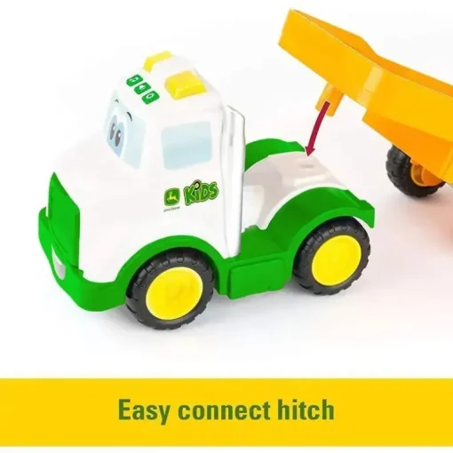 Conjunto de transporte Tomy John Deere Farmin Friends