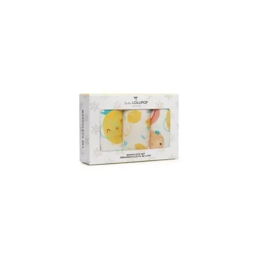 Conjunto Loulou Lollipop Cutie Fruits Wash Pano