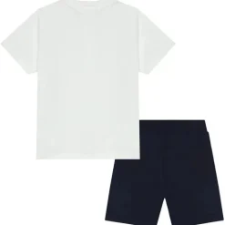 Conjunto Mini Me Hugo Boss Baby - Menino Branco e Azul Marinho