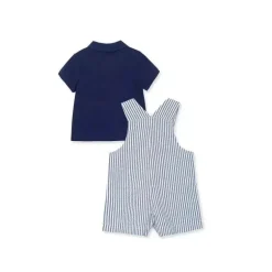 Conjunto Shortall Little Me Lobster - Marinho
