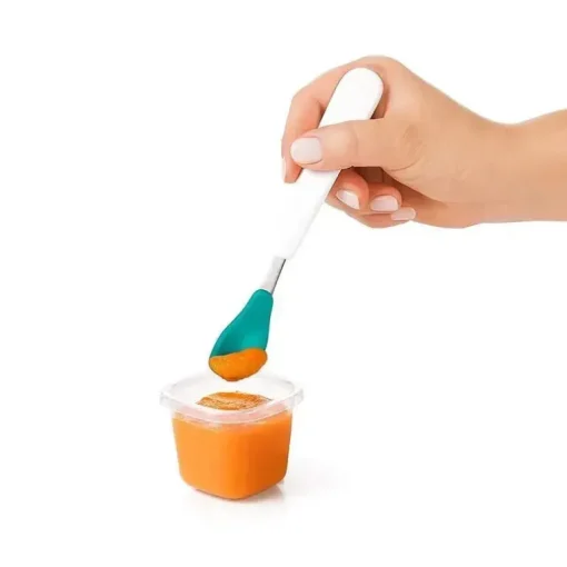 Contêineres de armazenamento para freezer OXO Tot Baby Block 2 oz - Teal