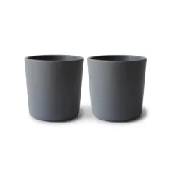 Copo de Louça Mushie - Conjunto de 2 (Fumaça)