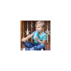 Copo de palha isolado Chicco Flip-Top 9 onças. 12m+ (2pk) em Azul Discover/Teal