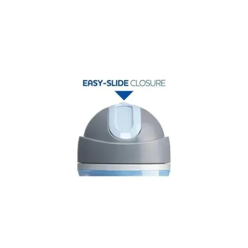 Copo de palha isolado Chicco Flip-Top 9 onças. 12m+ (2pk) em Azul Discover/Teal