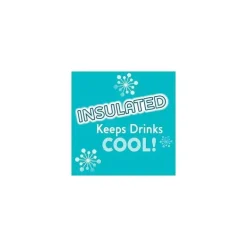 Copo de palha isolado Chicco Flip-Top 9 onças. 12m+ (2pk) em Azul Discover/Teal