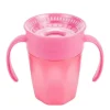Copo de treinamento sem bico Dr. Brown's Cheers 360, rosa