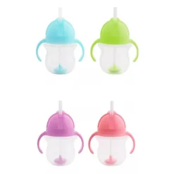 Copo Flexi de Palha Pesada Munchkin Click Lock, 7 oz. As Cores Podem Variar