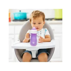 Copos com canudinho Munchkin, copo com canudinho roxo de 1 pacote de 10 onças