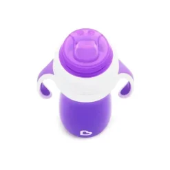 Copos com canudinho Munchkin, copo com canudinho roxo de 1 pacote de 10 onças