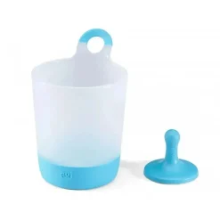 Copos para crianças penduradas Puj Phillup, azul, pacote com 2
