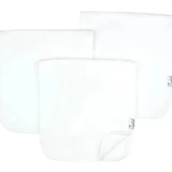 Copper Pearl - Conjunto de Panos para Arrotos 3Pk, White Basics