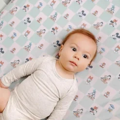 Copper Pearl - Disney Mickey Mouse & Friends Premium Crib Sheet