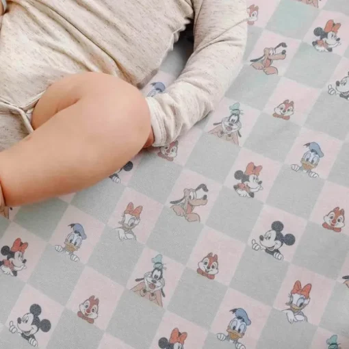 Copper Pearl - Disney Mickey Mouse & Friends Premium Crib Sheet