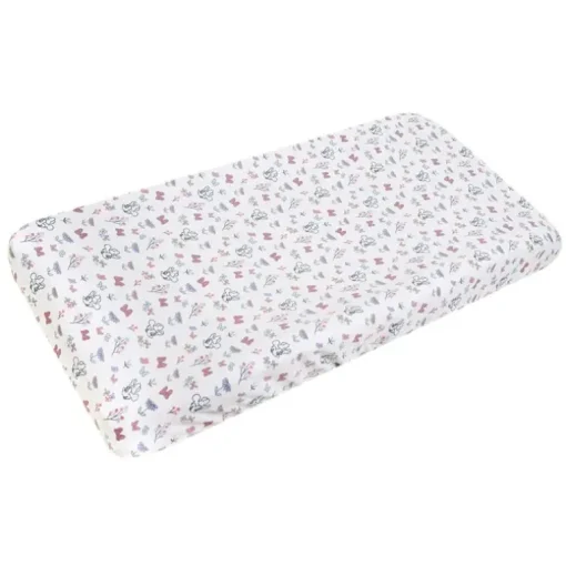 Copper Pearl - Disney Minnie Mouse's Bowquet Premium Diaper Changing Pad Cover