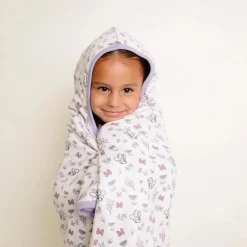 Copper Pearl - Disney Minnie Mouse's Bowquet Premium Big Kid Hooded Towel