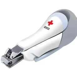 Corta-unhas Deluxe Cruz Vermelha Americana com lupa