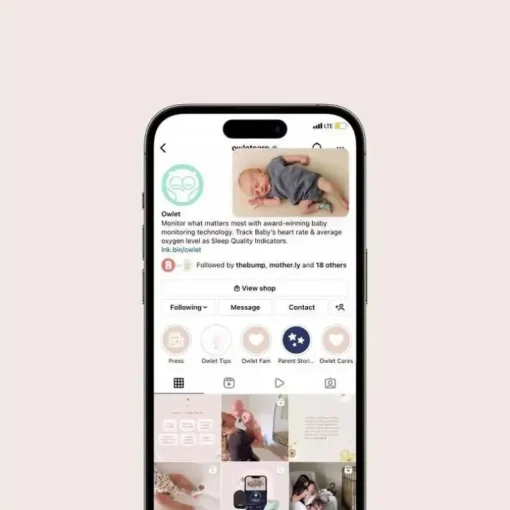 Corujinha - Baby Smart Monitor Cam 2, Branco