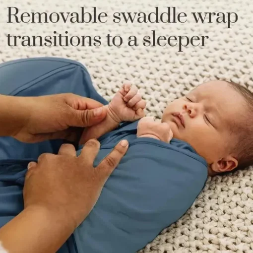 Corujinha - Dorminhoco dos Sonhos com Swaddle, Azul para Dormir
