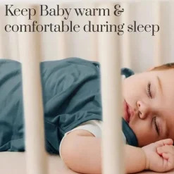 Corujinha - Dream Sleeper Com Swaddle, Verde Mar Profundo, 0/3M