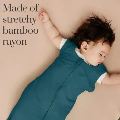 Corujinha - Dream Sleeper Com Swaddle, Verde Mar Profundo, 0/3M