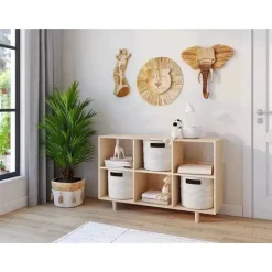 Crane - Caixa de armazenamento de tecido de bebê para berçário